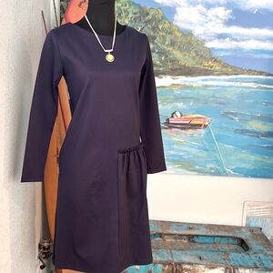 💙LeMuse,CUTE Tunic or Dress,Navy Blue, Like New, Excellent Quality,Size XS